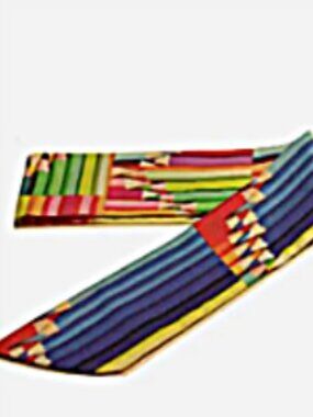 Art Pencils- Headband Tie Head Scarf Hair Wrap- Dolly Bow - Bandana Accessory